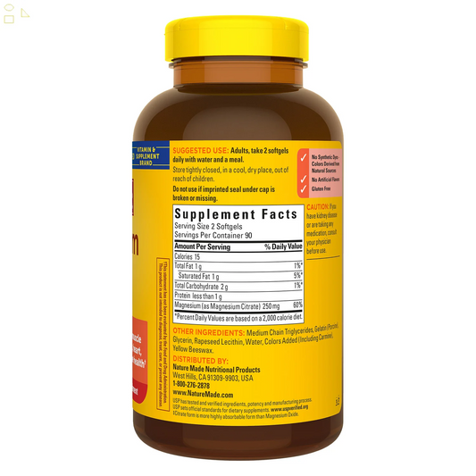 Nature Made Magnesium Citrate