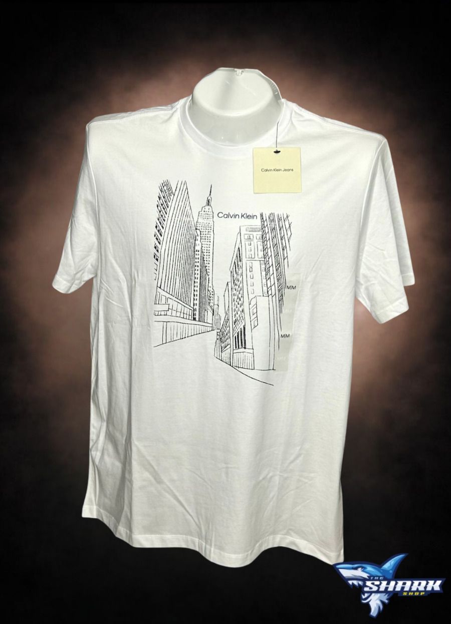 Camiseta Calvin Klein City Graphic Blanca