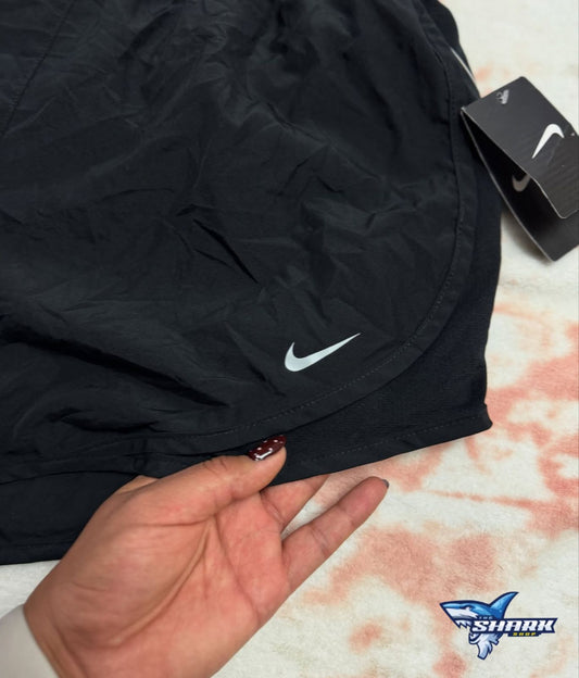 Nike Running Shorts 2-en-1 para Mujer – Negro