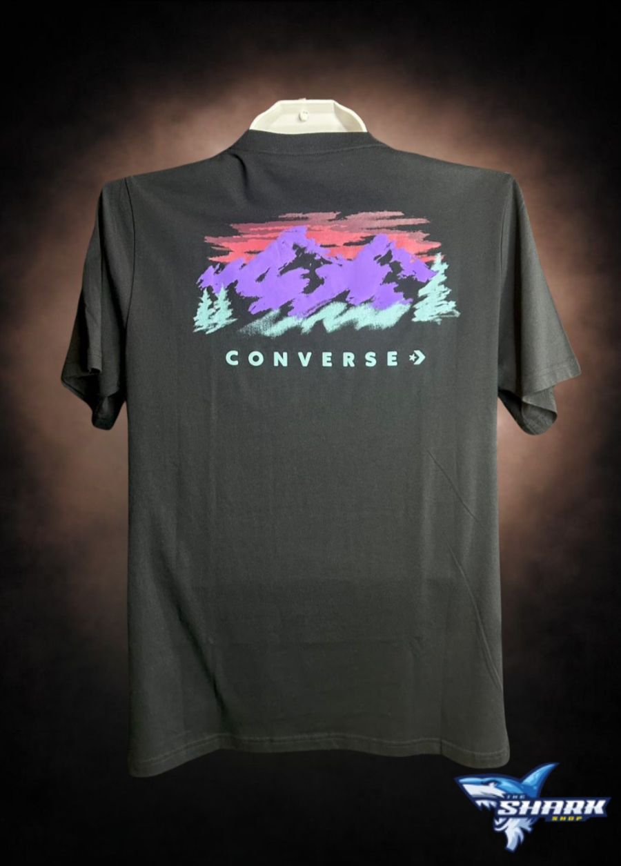 Camiseta Converse Mountain Graphic Negra