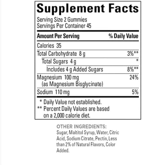 Nature Made Magnesium Glycinate Gummies