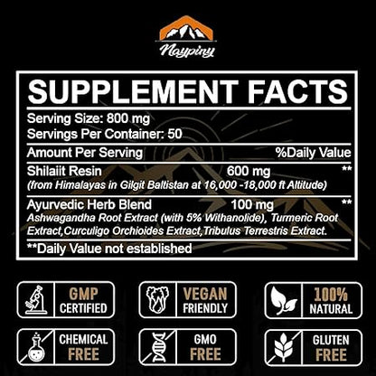 Himalayan Shilajit 800 mg