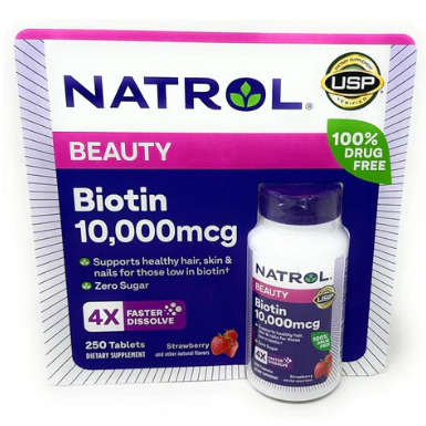 Natrol Beauty Biotin 10,000 mcg