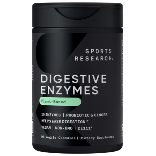 Sports Research Digestive Enzymes Plant-Based 90 cápsulas