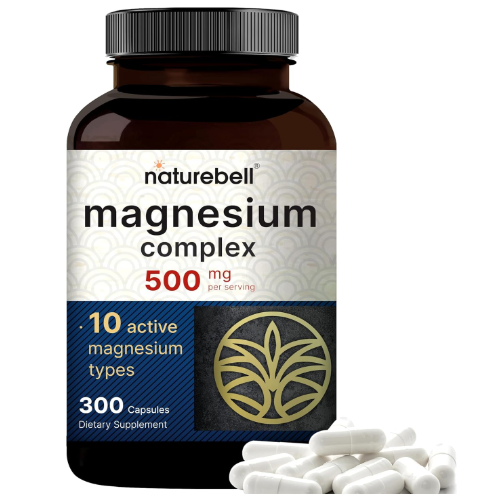NatureBell Magnesium Complex 500 mg  – 300 Cápsulas