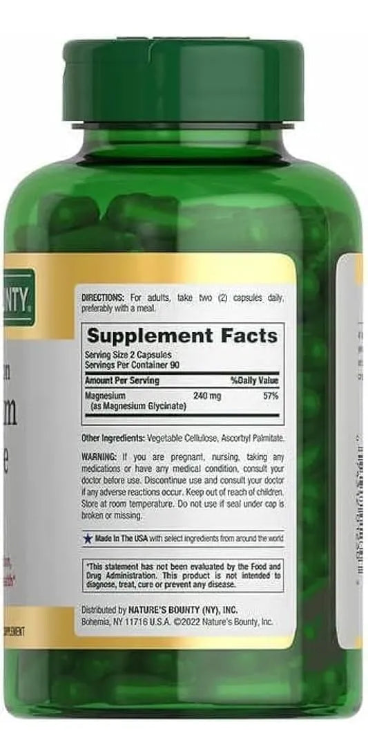 Nature’s Bounty Magnesium Glycinate