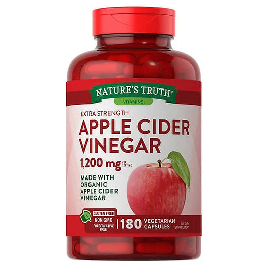 Apple Cider Vinegar 1200 mg – Nature’s Truth (180 Cápsulas)