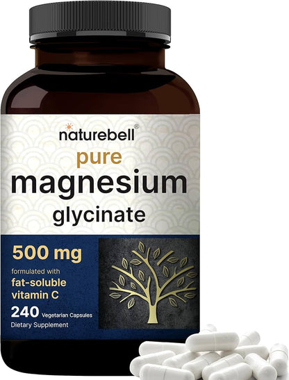 NatureBell Pure Magnesium Glycinate 500 mg
