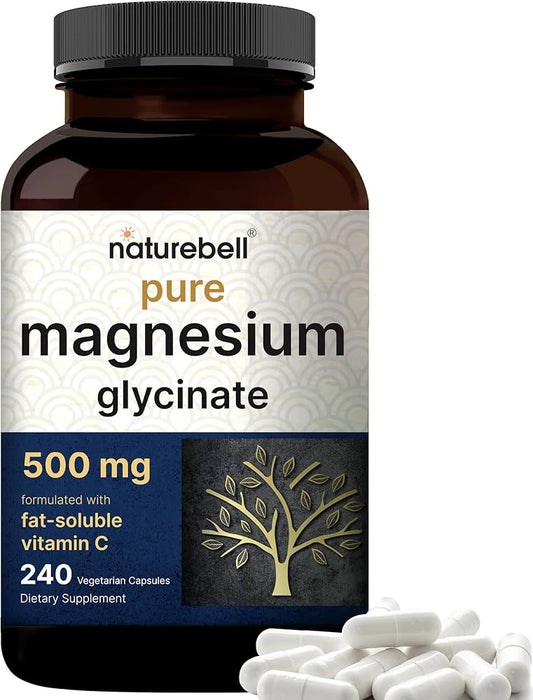 NatureBell Pure Magnesium Glycinate 500 mg