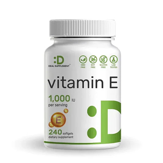 Deal Supplement Vitamin E 1,000 IU