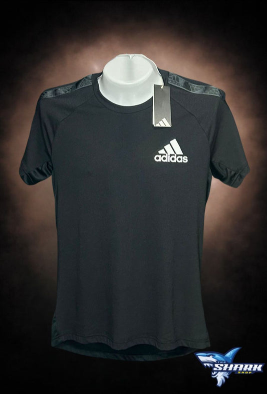 Camiseta Adidas Negra – Logo Clásico