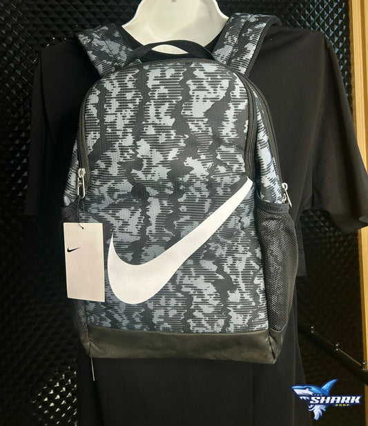 Mochila Nike Camuflaje Gris
