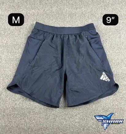 Adidas Training Shorts 9" para Hombre – Negro
