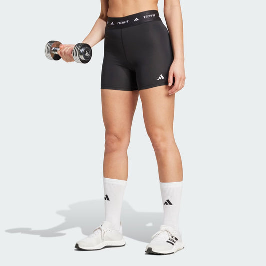 Adidas Techfit Training Shorts para Mujer – Negro