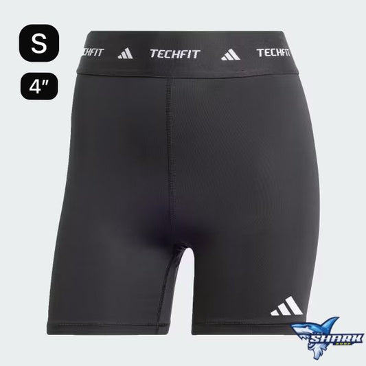 Adidas Techfit Training Shorts para Mujer – Negro