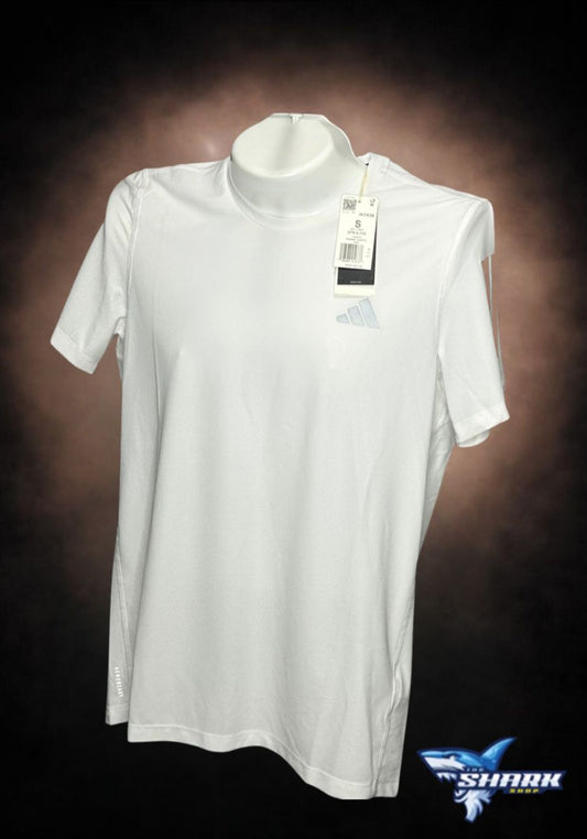 Camiseta Adidas Blanca – Logo Minimalista